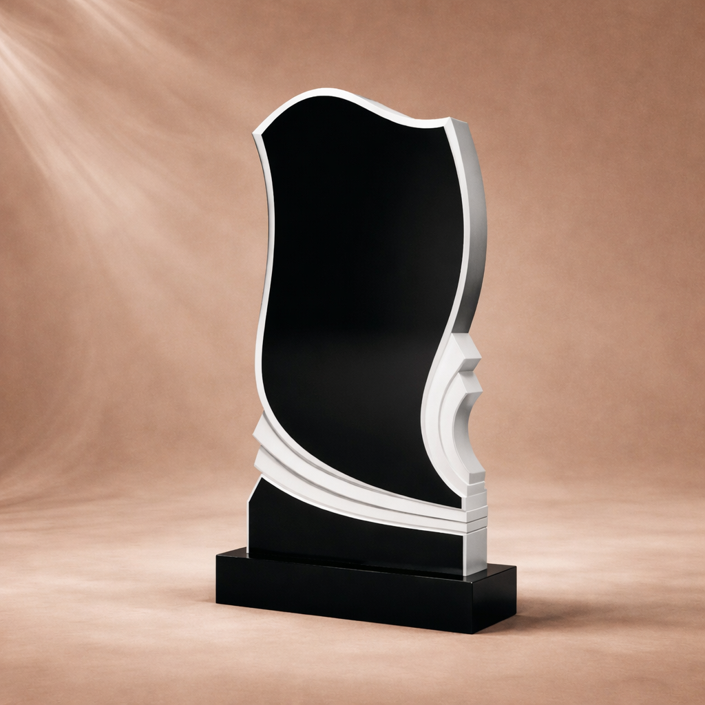 Гранитный памятник С-123, черный — фото 3 | Kazmemory