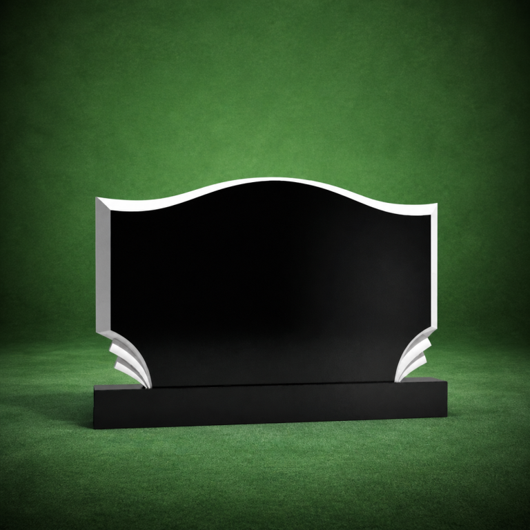 Гранитный памятник С-405, черный — Kazmemory