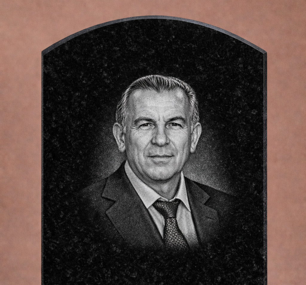 Портрет гравированный 